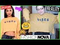 Dear Fashion Nova: WHAT IS THIS STUFF??? | Plus Size Try-On Haul & Brand Review