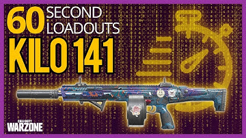 Kilo 141 Warzone Class Setup - 60 Second Loudouts