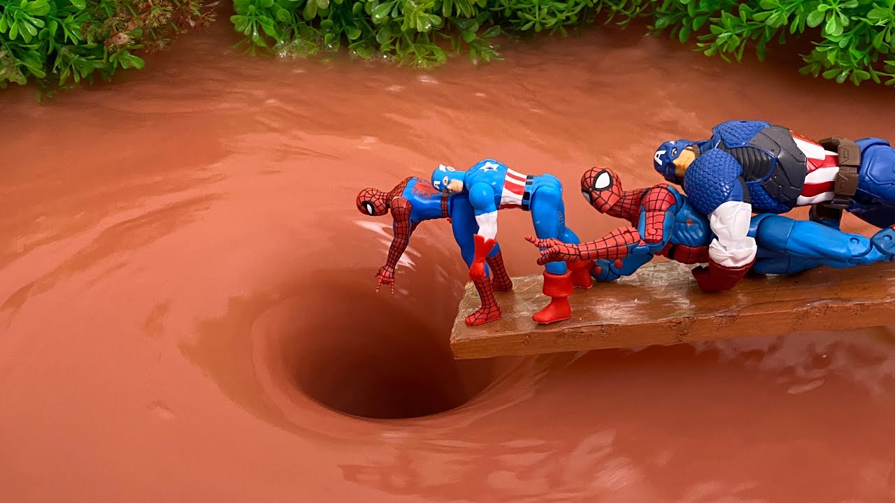 Whirlpool GO! Team Marvel VS whirlpool relaxing experiment うずしお ワールプール