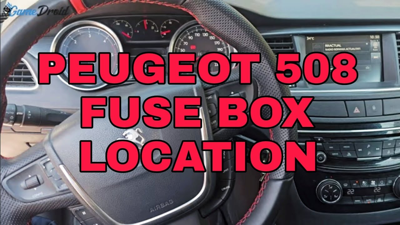 peugeot 508 cigarette lighter fuse Peugeot 508 (2010–2018) Fuse Box Location⚡👨‍🔧🚗