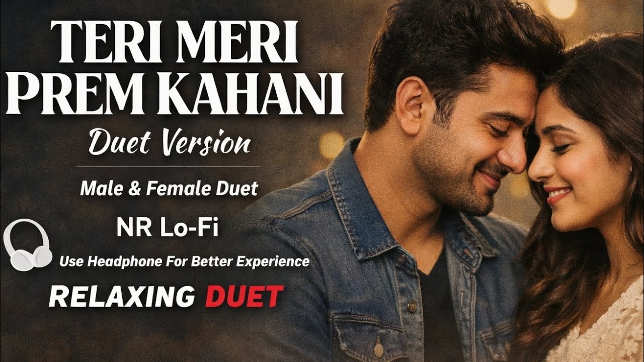 Teri Meri Prem Kahani ❤️ | Romantic Hindi Song | Lo-Fi Duet Version | NR LO-FI| #nrlofi #terimeri