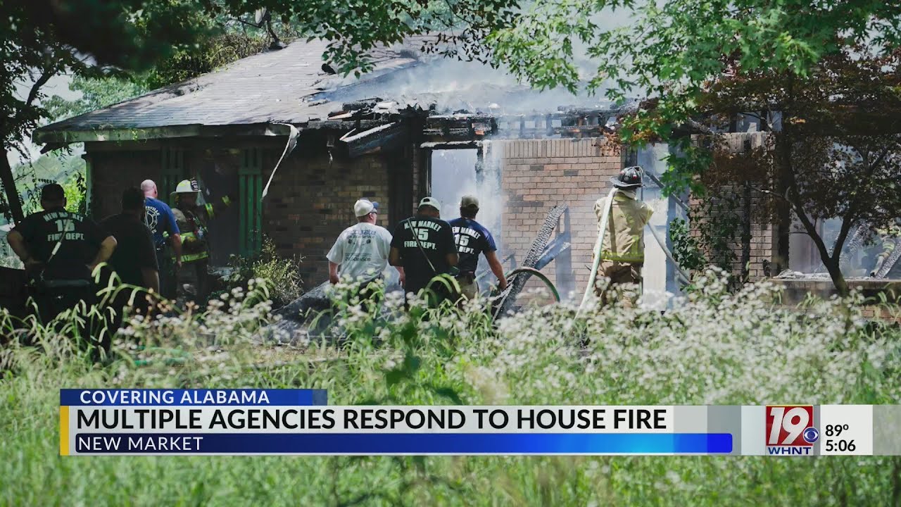 Multiple Agencies Respond to House Fire | June 28, 2025 | News 19 at 5 ...