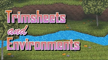 How to make PS1-Esque graphics with Blender 2.9 (Trimsheets and Enviroment Modeling)