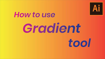 How to use Gradient tool in adobe illustrator 2021 | QUICK TUTORIAL | Telugu tutorial