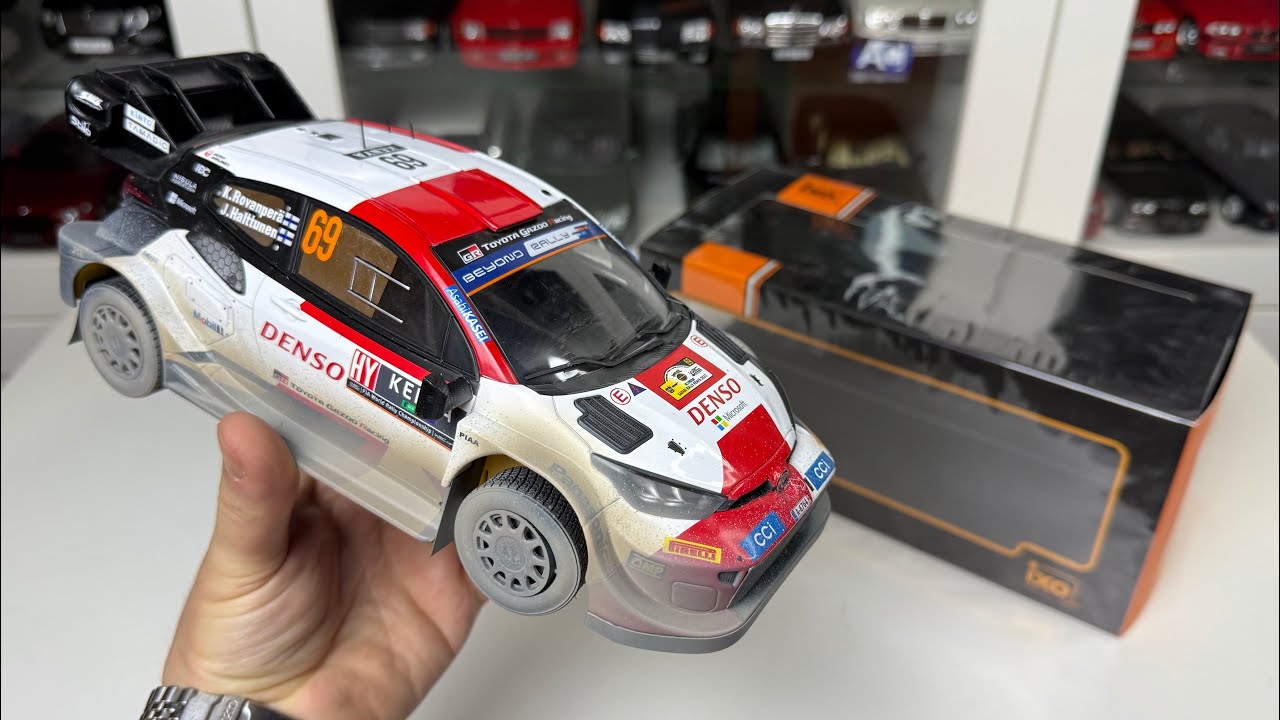 1:18 Toyota GR Yaris Rally1 Hybrid #69 (dirty) - Safari Rally 2023