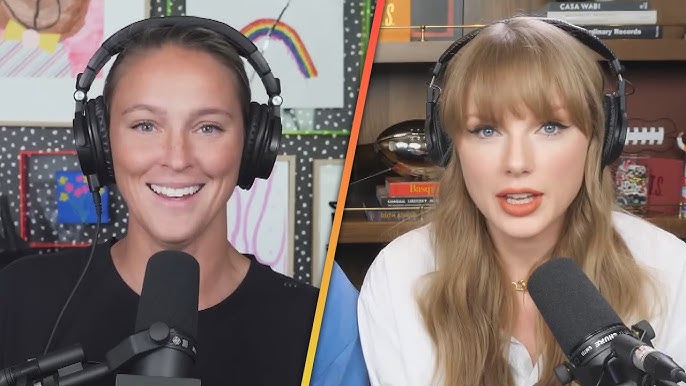 Kylie Kelce REACTS to Taylor Swift DETHRONING Her 'New Heights' Record -  YouTube
