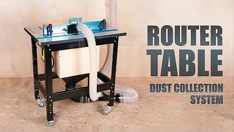 Setting Up a Router Table Dust Management System with POWERTEC