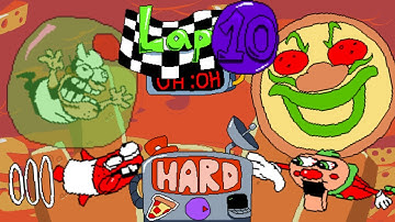 Not so Spacious Space Level: Deep Dish 9 Lap 10 P rank ("Checkpointless") (L10DE)