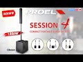 รีวิว! PROEL SESSION4 ชุดลำโพง Active Column 8×2.75 นิ้ว ซัพวูฟเฟอร์ 2×6.5 นิ้ว 1200W Class-D