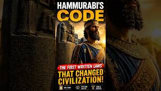 Hammurabi’s Code: The First Written Laws That Changed Civilization ⚖️📜 #shorts