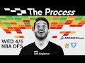 Daily Fantasy Basketball Lineups 4/6/22 | The Process Show