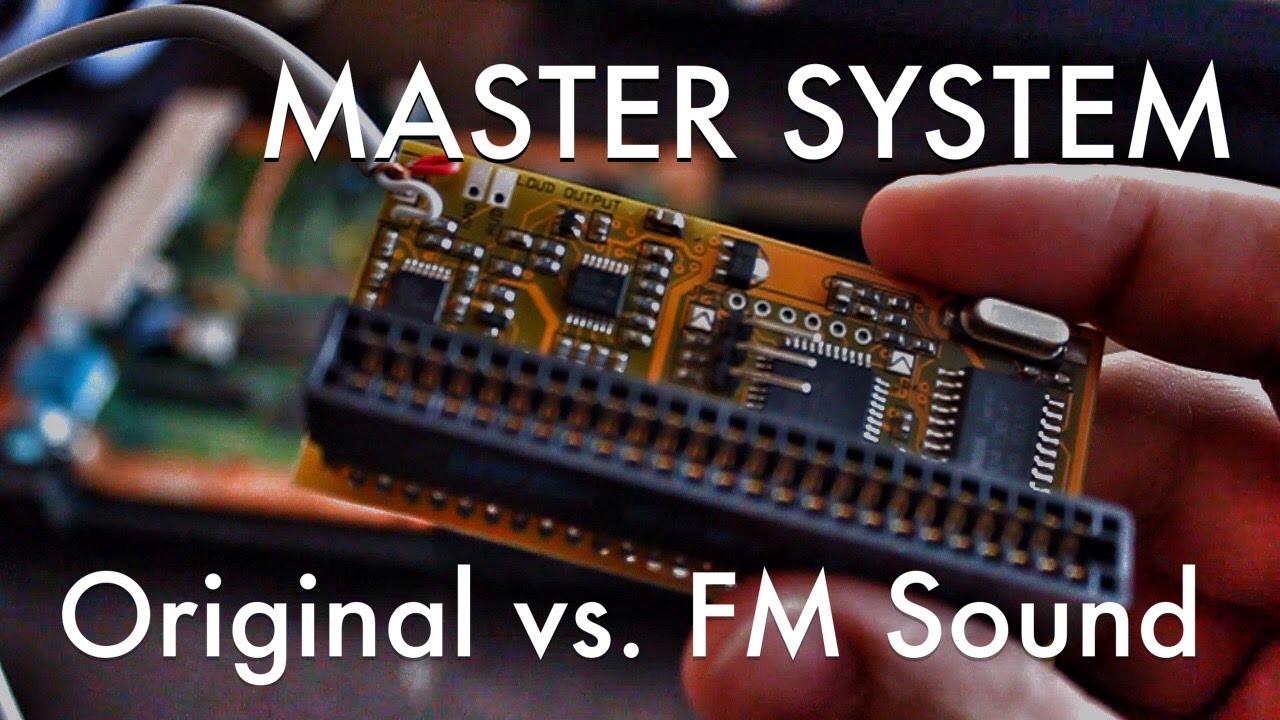 GamesCare - Master System com som fm, placa propria