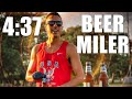 Training for the Beer Mile World Championship