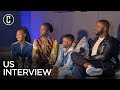 Us Movie Cast Interview