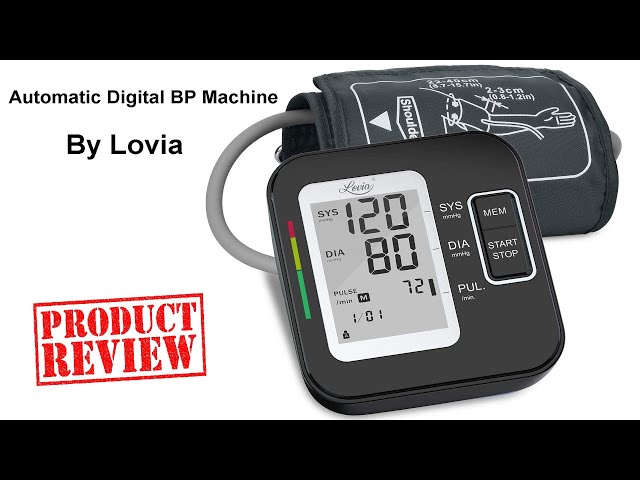 HEALTH GADGET: Automatic Digital BP Machine by Lovia 