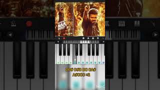 Naa Ready - LEO | Thalapathy #bgmpiano #pianotutorialeasy #easy #music #pianokeyboard