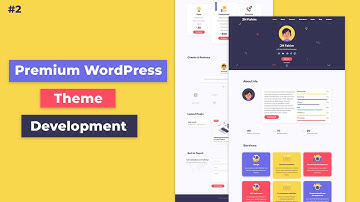 premium WordPress theme development with elementor || include CSS and JavaScript- 2