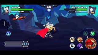 Stickman Avenger end Game play--  Stickman thor ⚡🔨 game play video🎮🎮 screenshot 5