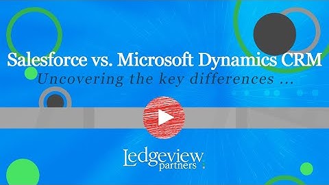 Salesforce vs. Microsoft Dynamics CRM