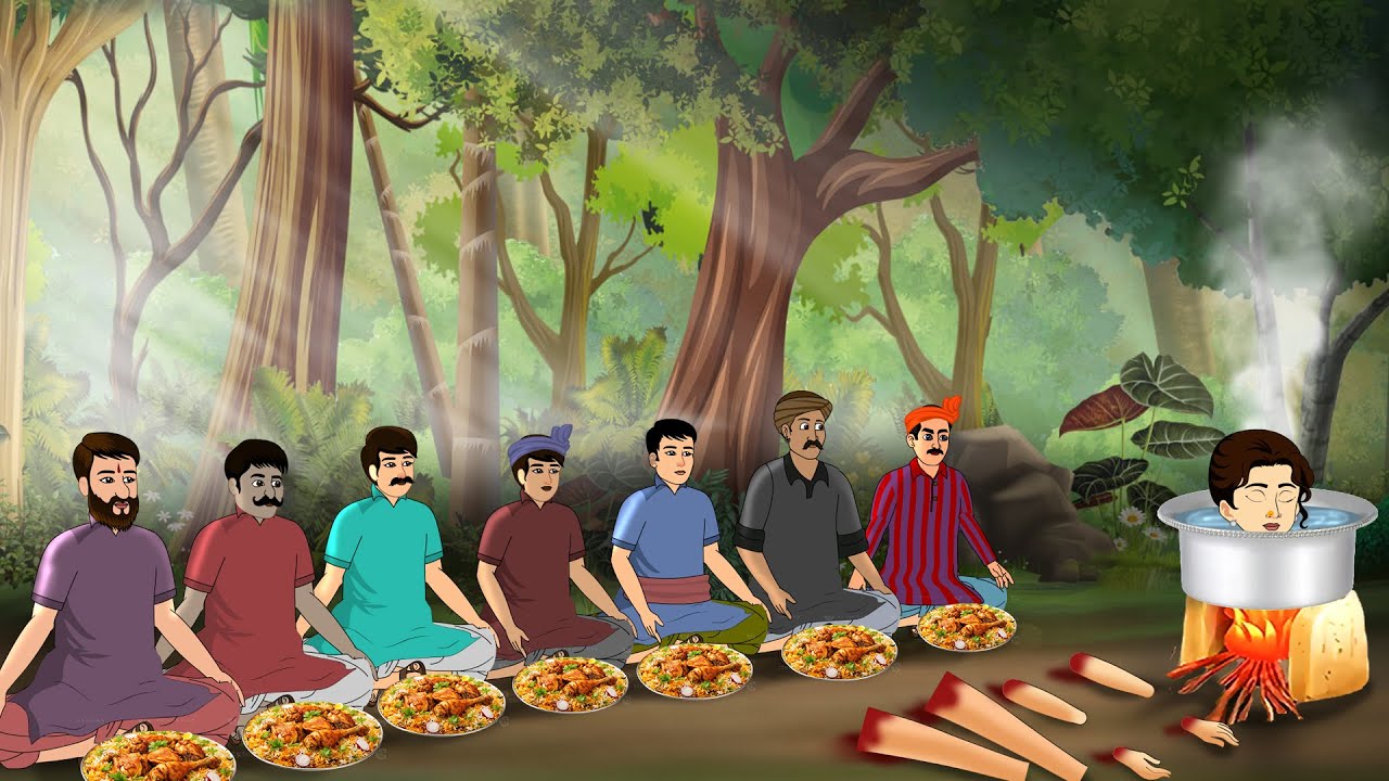 सात भाई और एक बहन की कहानी | Hindi Story | Hindi Kahaniya | Moral Stories | cartoon story