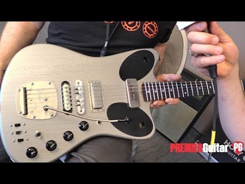 Holy Grail Guitar Show '18  - Deimel Guitarworks Firestar LesLee Custom & Firestar Ellipse Demos