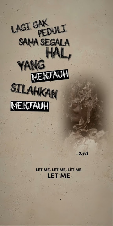 TERSERAH DEH ') | STORY WA