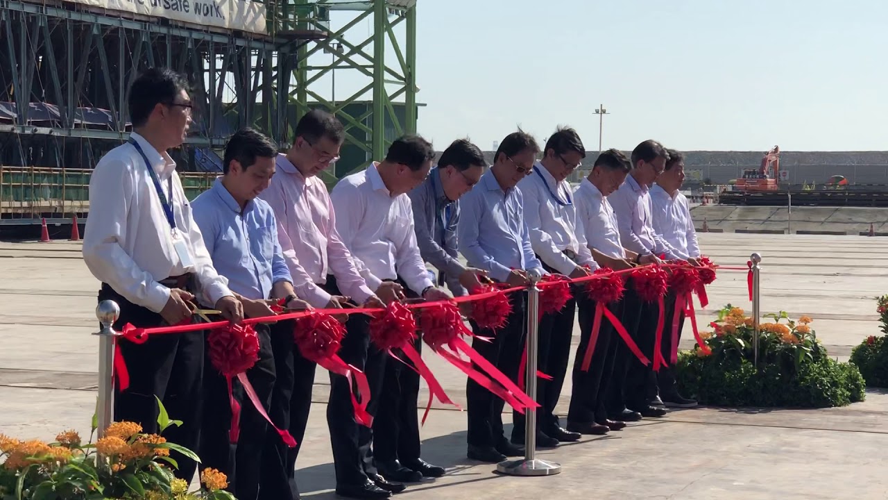 221 Caisson Completion Ceremony 2018 at TTP1 Project.