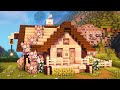 Minecraft Relaxing Playthrough - Cozy 1.20 Cherry House - [No Commentary]