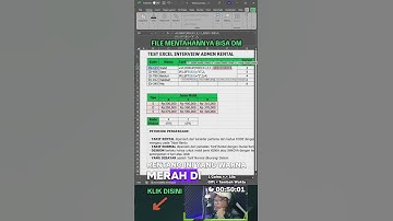 Kombinasi Rumus VLOOKUP MID IF LEFT pada Soal Tes Admin Excel #vlookup #if #excel #exceltips