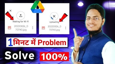 google drive waiting for wifi problem solved | waiting for wifi google drive