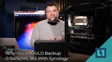 Why You SHOULD Backup G Suite/MS 365 With Synology