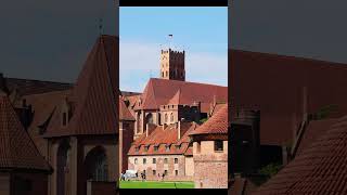 Malbork Castle: The World’s Largest Brick Fortress #historicalarchitecture #travel #history #nature