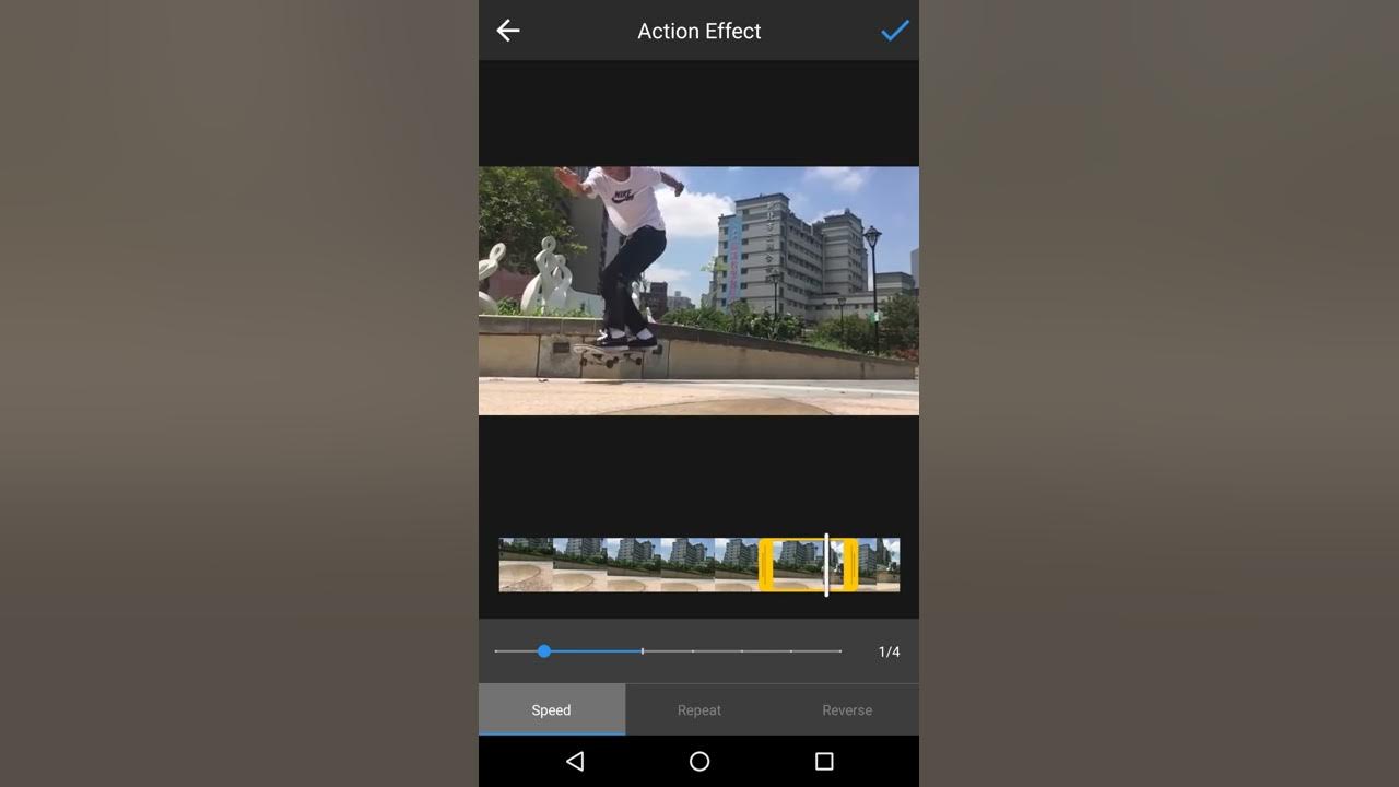 Applying Slow Motion | ActionDirector Video Editor App - Applying Slow Motion | ActionDirector Video Editor App