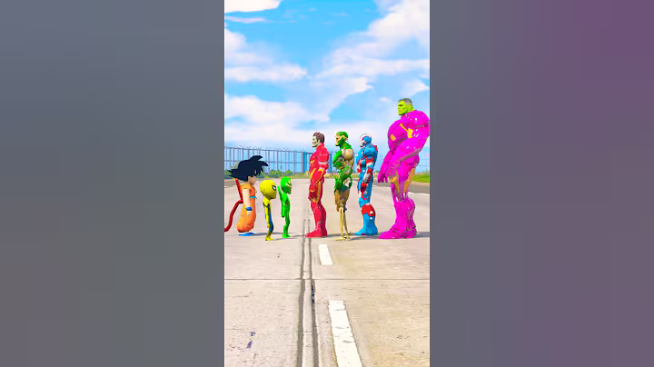 RANDOM MCU MINI SUPER HERO VS RANDOM MCU ALL IRONMAN TEAM BATTLE #115 #shorts