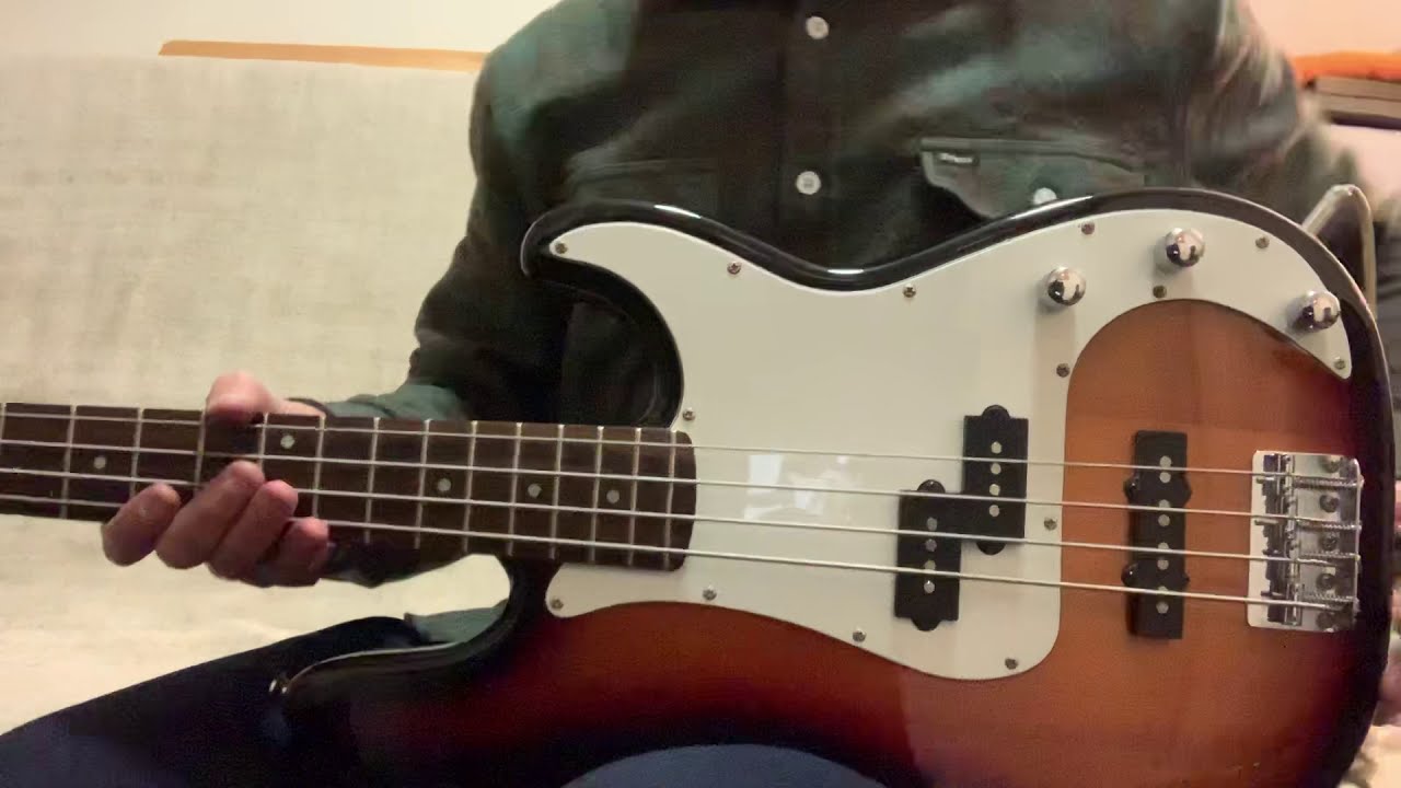 2002 Squier 20th Anniversary Precision Bass Standard Series PJ