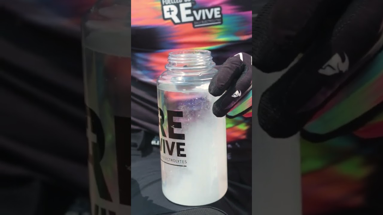 High-performance motocross athlete @sladesmith737 staying hydrated with REVIVE Daily Electrolytes