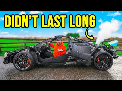 I ATTEMPTED TO DRIVE MY WRECKED MCLAREN 720s
