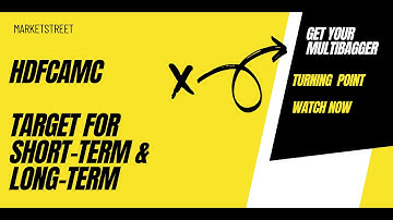 HDFCAMC Target for Short-Term and Long-Term:Multibagger Stock #Hdfcamc #shortterm #longterm -24Oct21