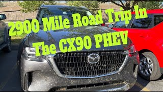 CX90 PHEV Road Trip 2900 Miles Mazda Yellowstone