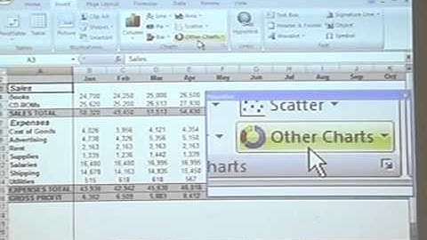 Introduction to Microsoft Excel Charts in Urdu / Hindi
