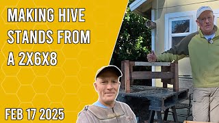 Making Hive Stands from a 2x6x8 - Jacksonville FL Zone 9b