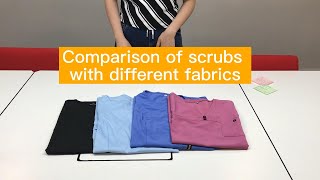 Comparison Of Scrubs With Different Fabric wearligo scrubs