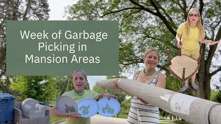 Rugs, Chairs, and More While Garbage Picking Rich Neighborhoods