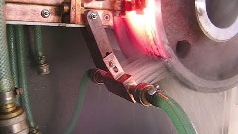 Automatic Induction Hardening & Continuous scanning quenching of wheels and walking wheels