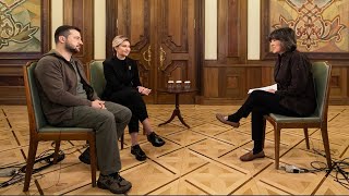 Владимир и Елена Зеленские дали интервью для CNN (2022) Новости Украины