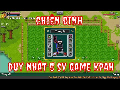 Video Nick Hệ Chiến Binh Duy Nhất 5 Server Game KPAH | Minh... - youtube