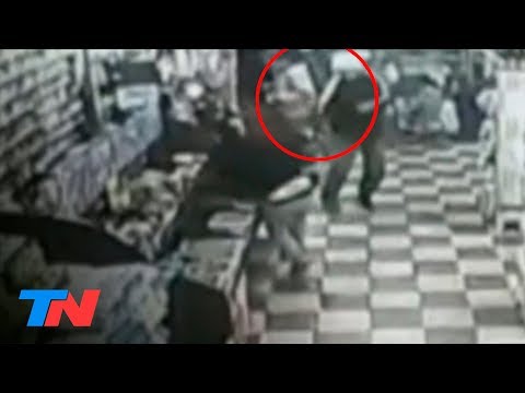 A sangre fría: asesinaron a un policía en un asalto a un supermercado chino en San Miguel