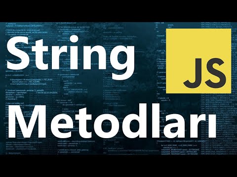JavaScript String Metodları
