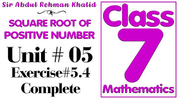 Exercise 5.4 Class 7 Math