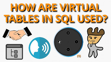 How are virtual tables in SQL used? Virtual Tables in SQL | Nested and complex queries in SQL